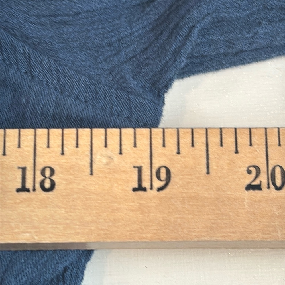 Cape Juby‎ Shirt Womens Medium Blue Button Down - Picture 5 of 7